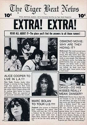 Tiger Beat March 1973