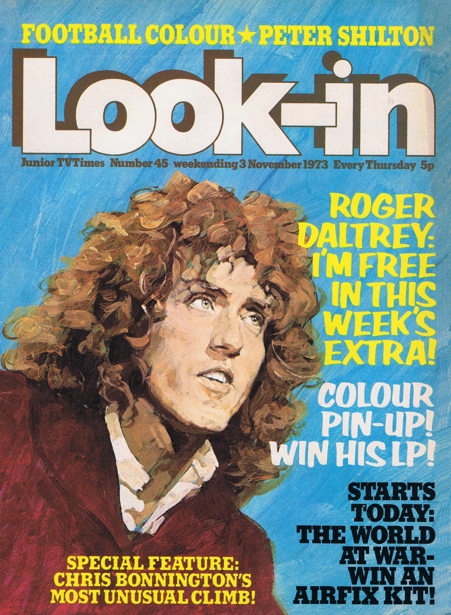 November 03, 1973 Look-in Magazine Cover
