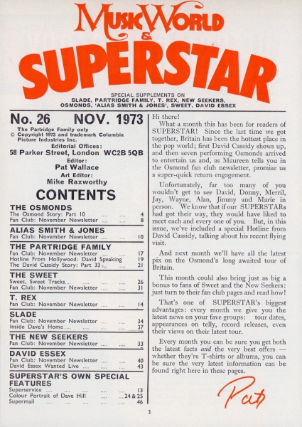 November 1973 - Superstar Magazine