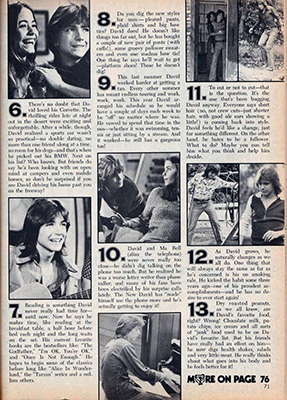 Tiger Beat November 1973