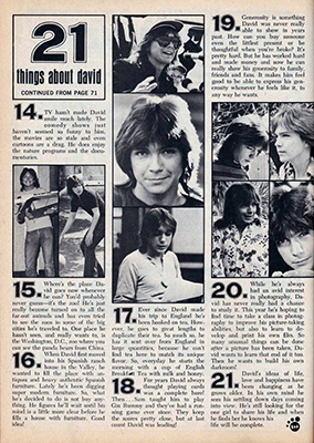 Tiger Beat November 1973