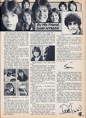 Tiger Beat November 1973