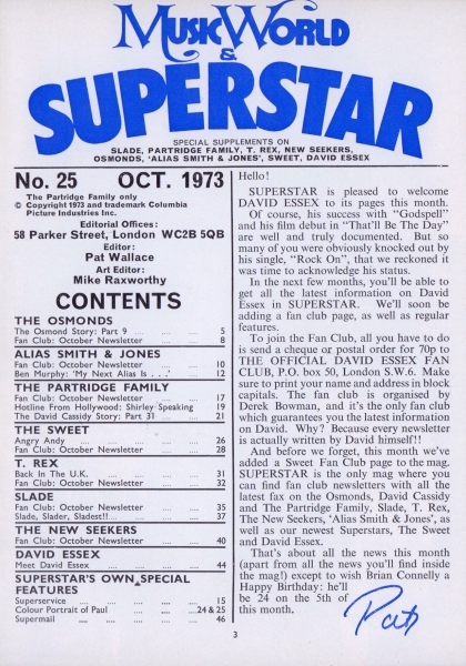 October 1973 - Superstar Magazine