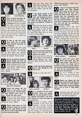 Tiger Beat October 1973