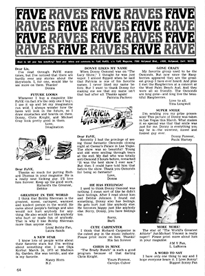 September 1973 Fave Magazine
