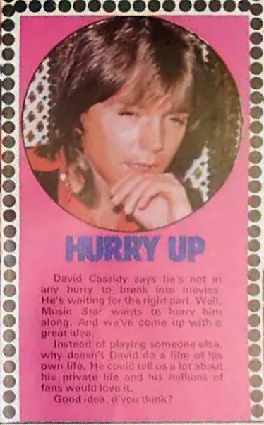 February 02, 1974 Music Star Magazine