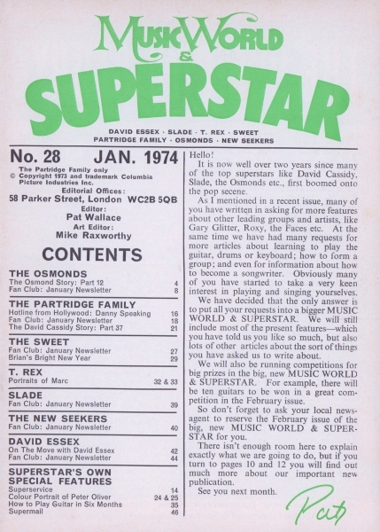 January 1974 - Superstar Magazine