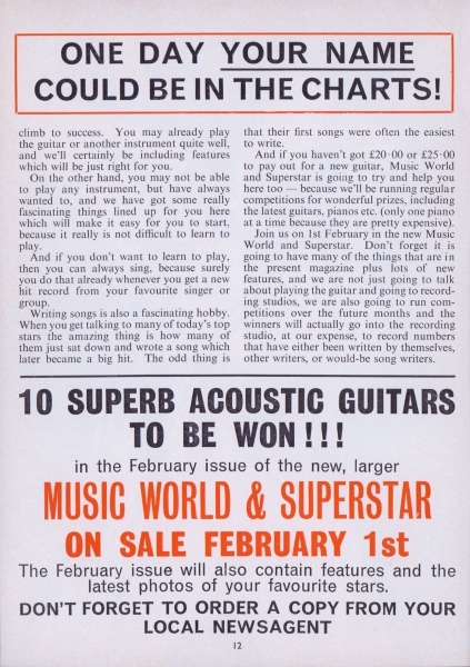 January 1974 - Superstar Magazine