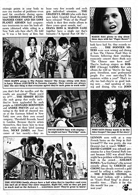 Tiger Beat January 1974