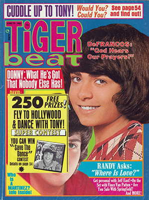 Tiger Beat June 1974