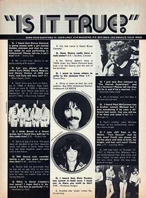 Flip Magazine March 1974