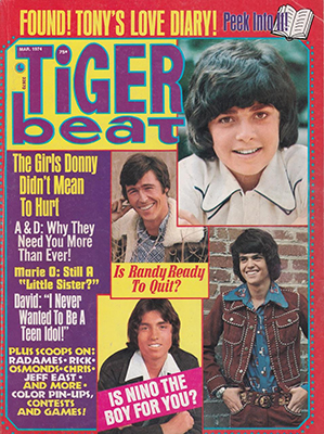 Tiger Beat March 1974