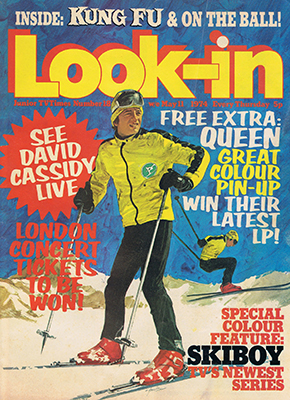 No18 1974 Look-in Magazine Cover