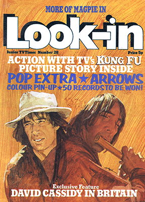 No28 1974 Look-in Magazine Cover