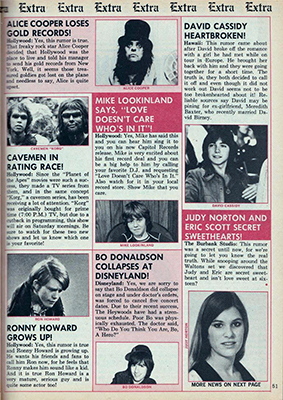 Tiger Beat November 1974