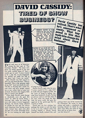 Tiger Beat November 1974