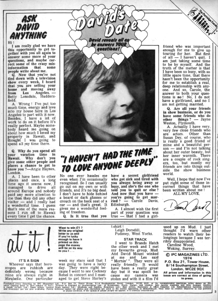 Mirabelle Magazine October 12, 1974