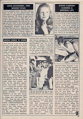 Tiger Beat October 1974