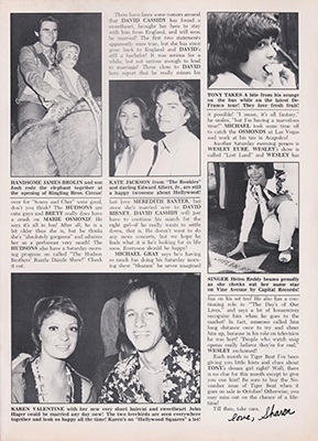 Tiger Beat October 1974