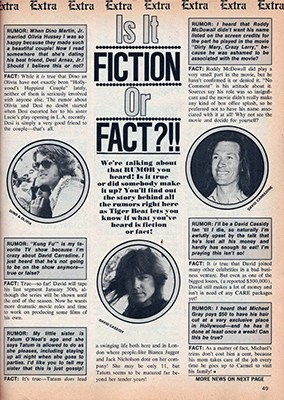 Tiger Beat January 1975