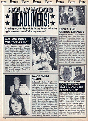 Tiger Beat March 1975