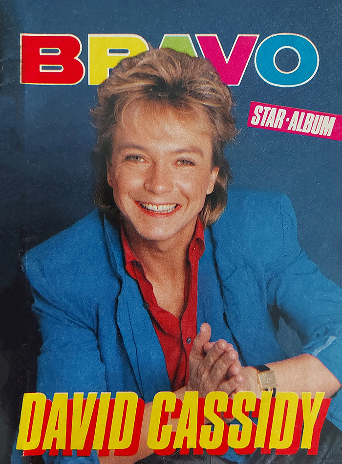 David Cassidy Bravo Magazine May 8, 1985