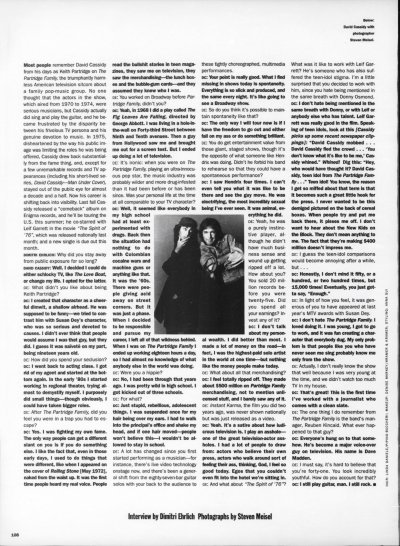 Interview Magazine May 1991