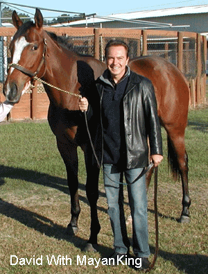 David with Mayan King