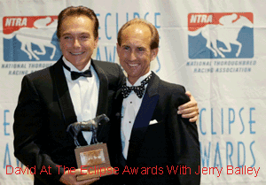 David at the Eclipse Awards with Jerry Bailey