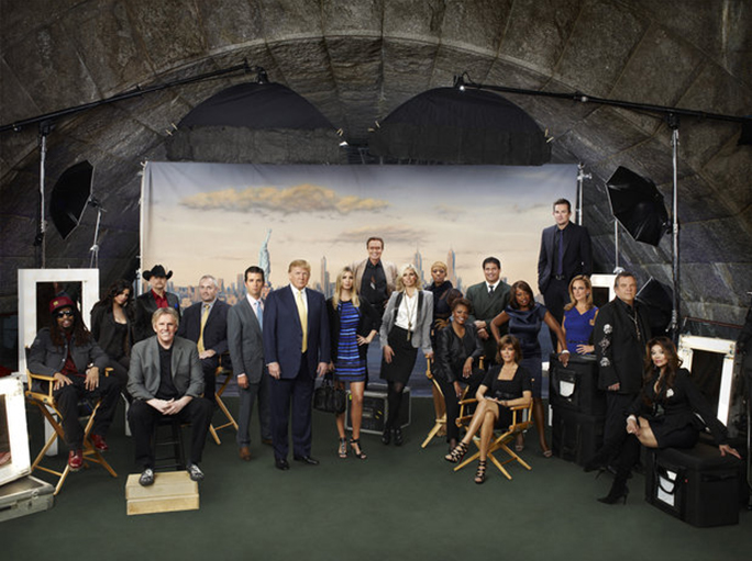 The cast of Celebrity Apprentice