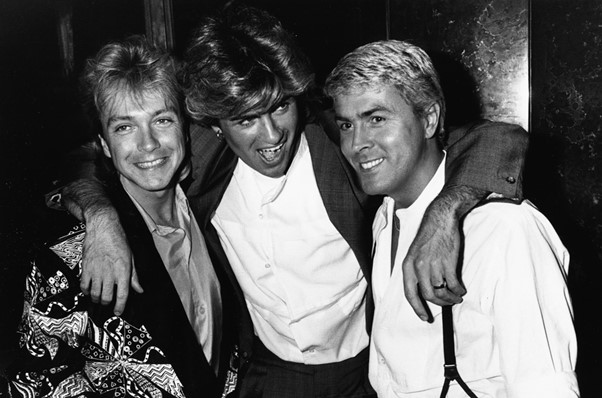 David Cassidy, George Michael and Mike Nolan 