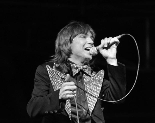 David performing live