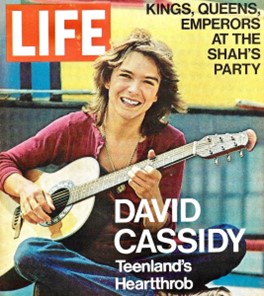 David on the cover of Life magazine
