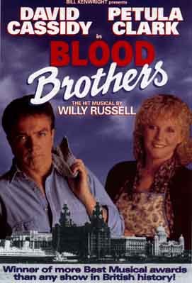 Blood Brothers flyer.