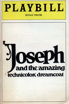 Playbill from the Royale Theatre.