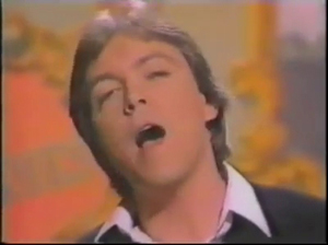 David Cassidy sings 'Give My Regards To Broadway'