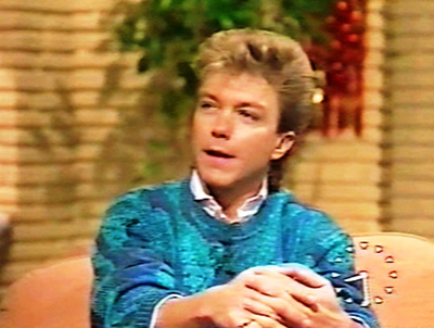 David Cassidy Dec 16, 1986