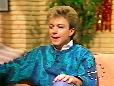 David Cassidy Dec 16, 1986