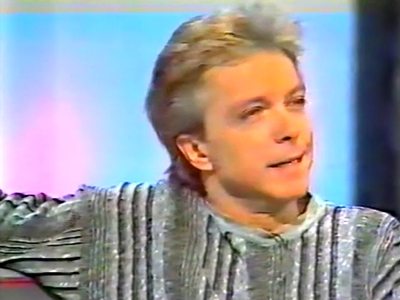 David Cassidy in Michael Aspel and Company 1987