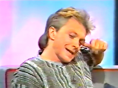 David Cassidy in Michael Aspel and Company 1987