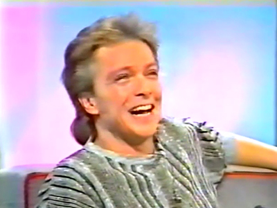 David Cassidy in Michael Aspel and Company 1987