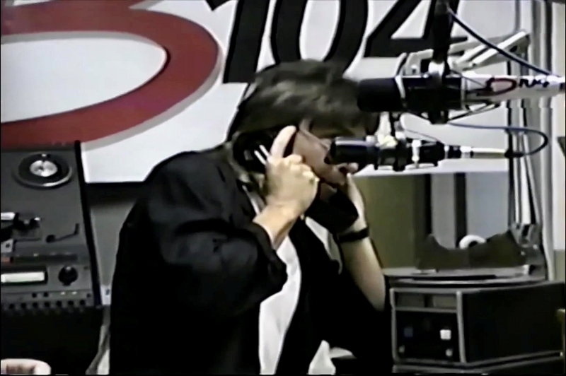 David in the studio 1990