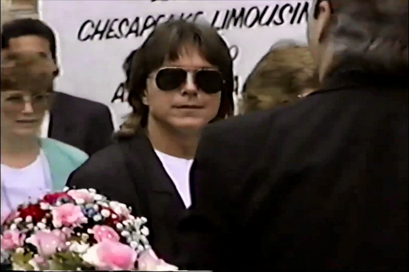 David at the wedding 1990