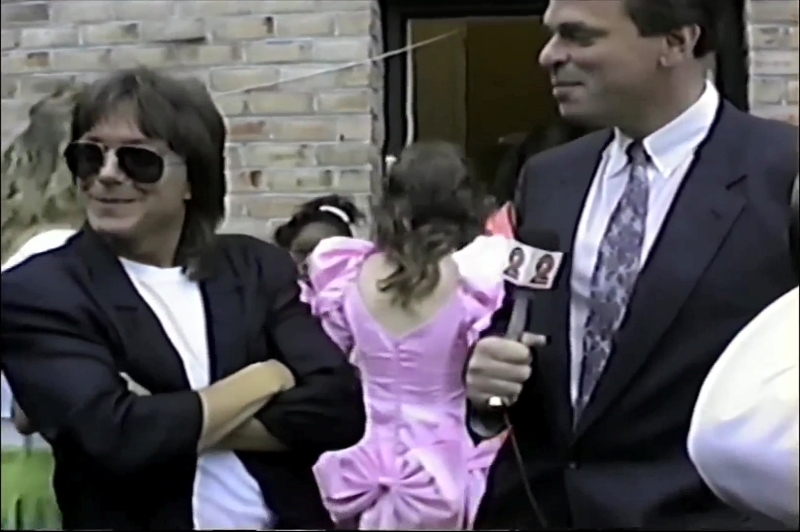 David at the wedding 1990