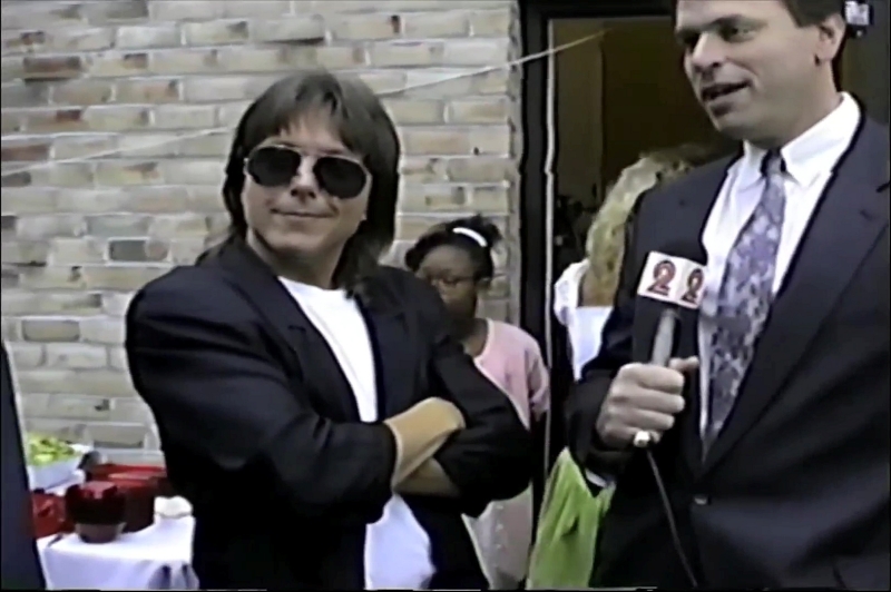 David at the wedding 1990