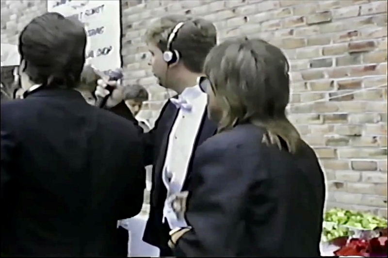 David at the wedding 1990