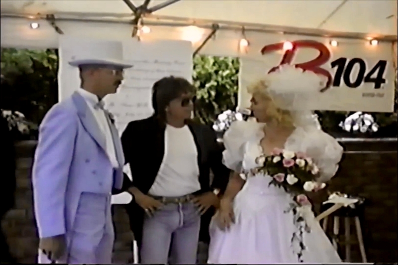 David at the wedding 1990
