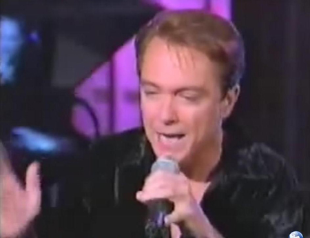 David Cassidy sings "I Think I Love You"