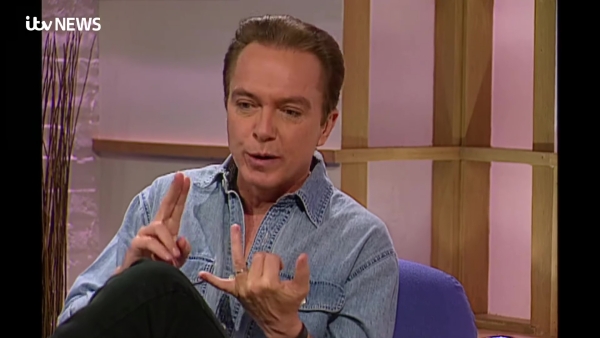 David Cassidy November 2001 