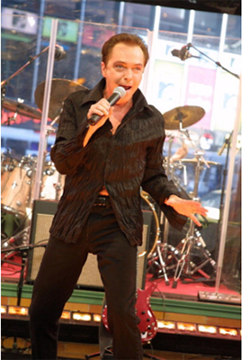 David Cassidy performs during Good Morning America